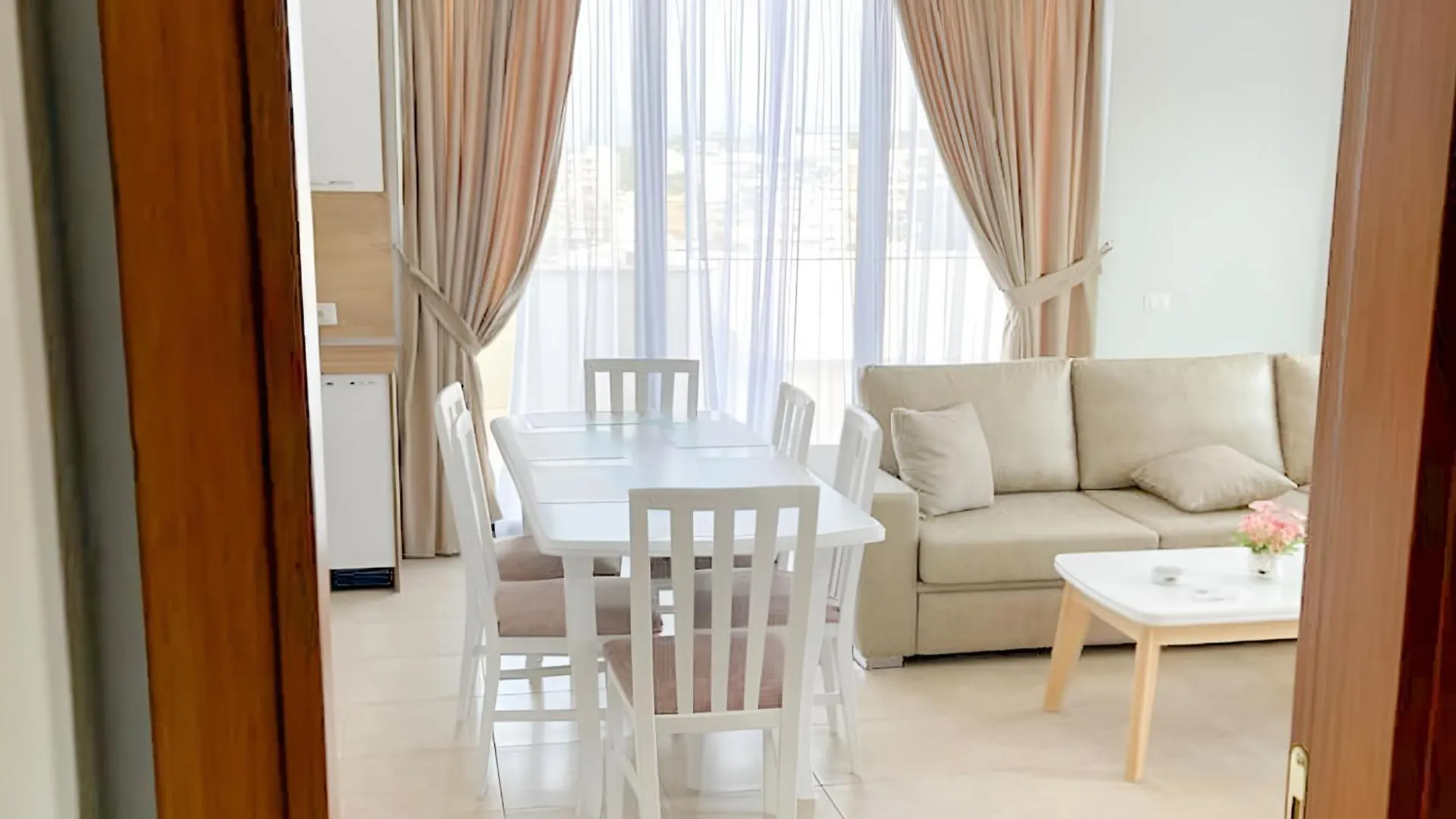 Yellow Building Durres Apartment